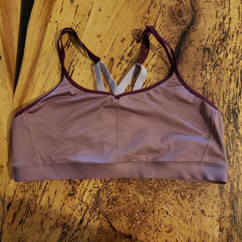 NWOT Champion XXL purple sports bra
